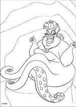 coloring page Ariel, The Little Mermaid